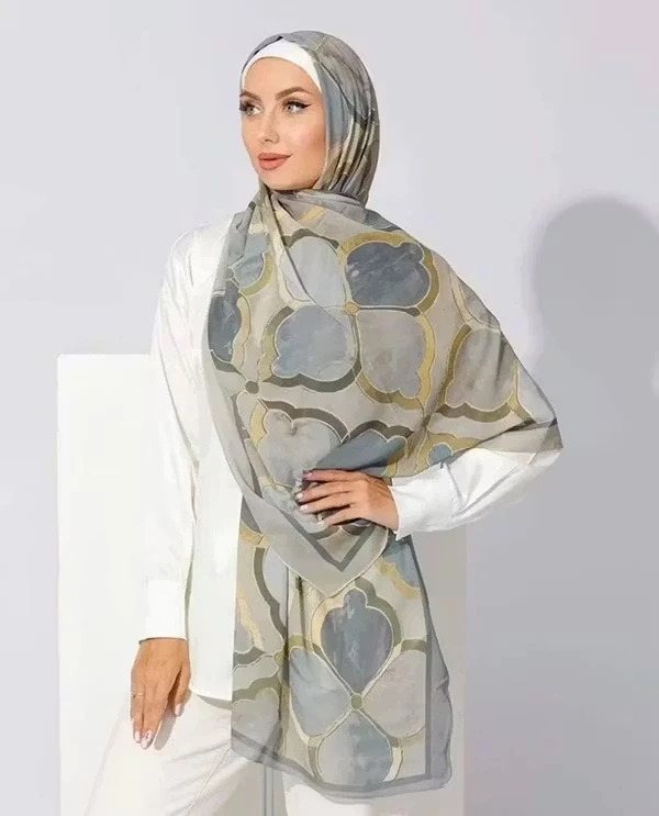 طرحه شيفون طباعه مارفل